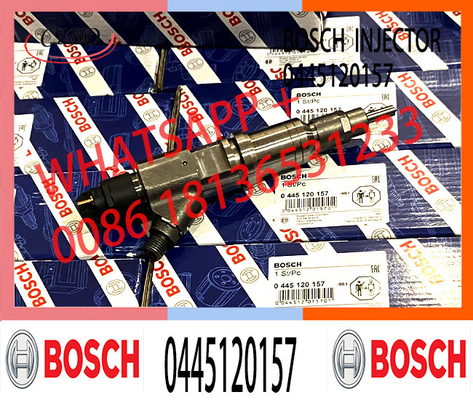 Para o injetor comum 0445120157 de Bosch do trilho de SAIC- HONGYAN 504255185 FIAT 504255185