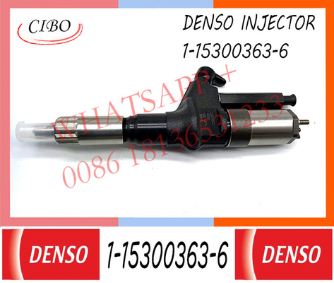 Ajuste 1-15300363-6 1153003636 diesel do conjunto 095000-0345 dos injetores para CX/EX GIGA 6TE1